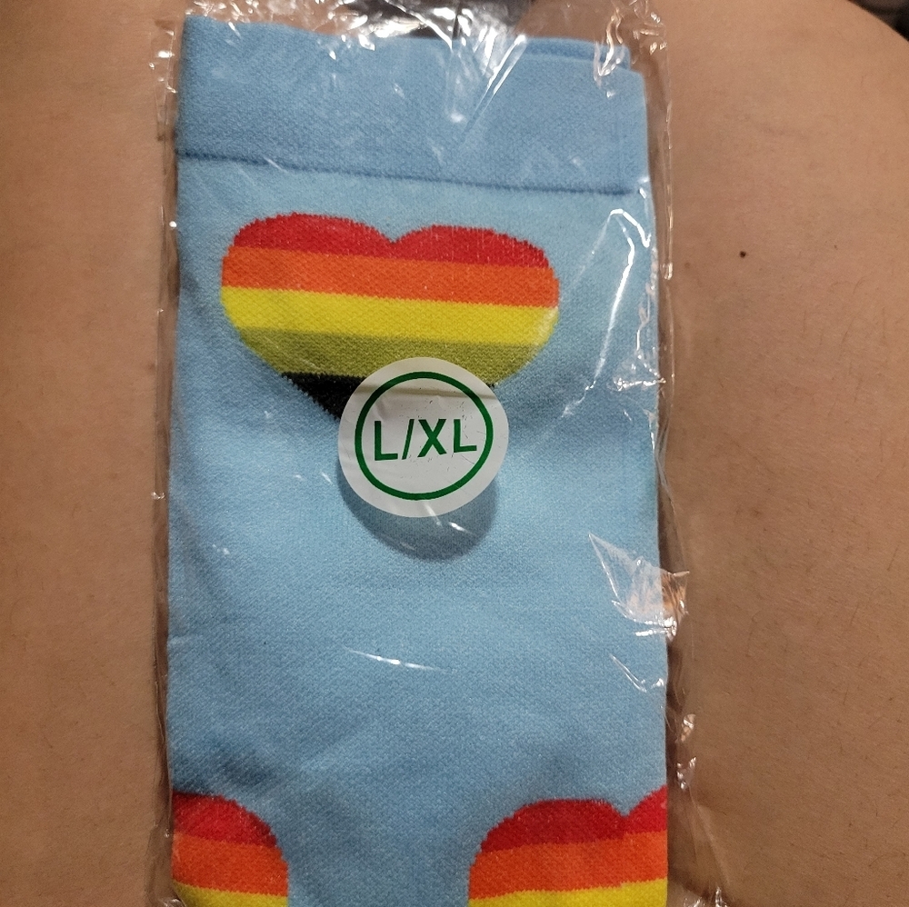 Compression Socks 20-30mmHg Knee High Stockings New in Package Size L/XL